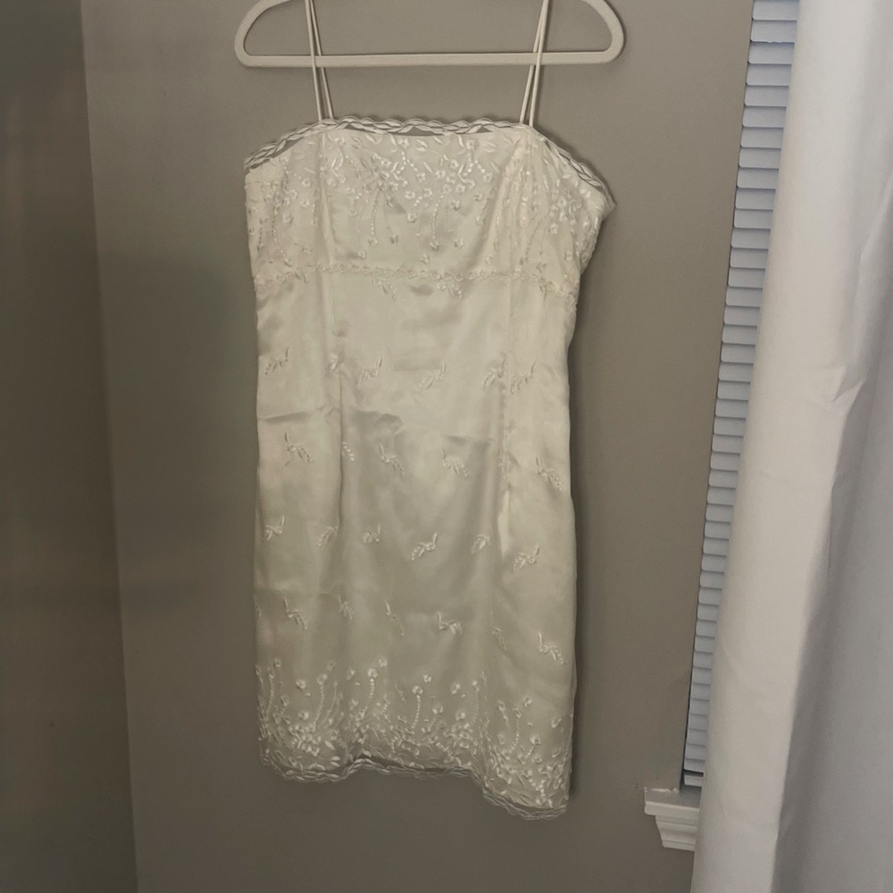 Vintage Inspired Short Bridal Dress